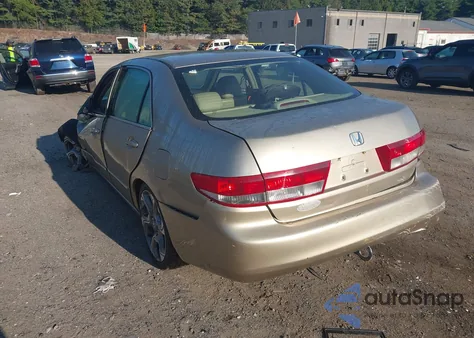 2003 Honda Accord 2.4 Ex из США, поврежденный, VIN 1HGCM56643A136707
